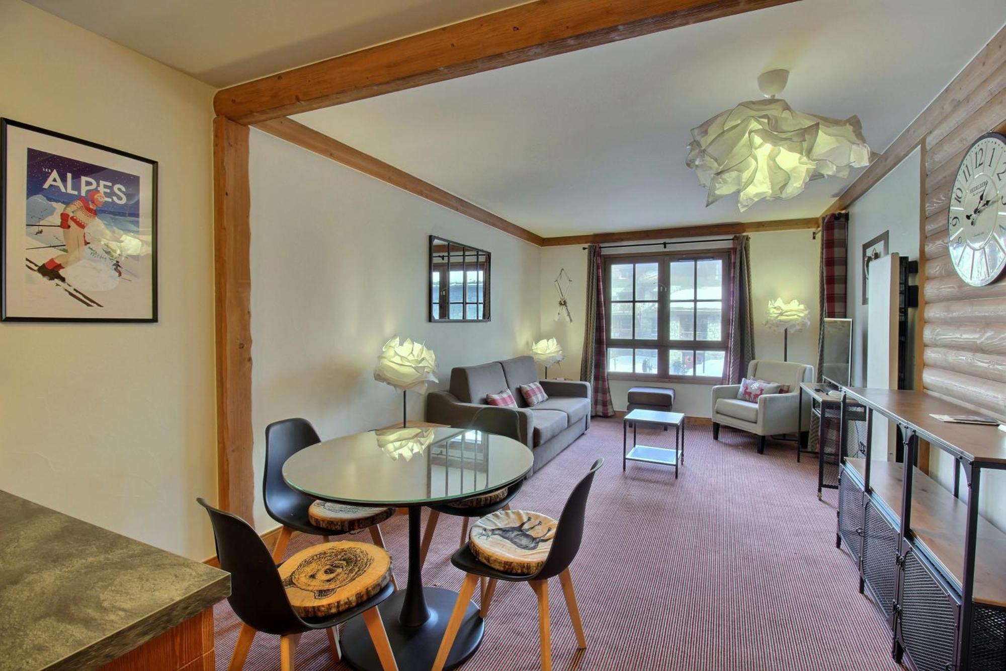 Arc 1950 - Appartement Moderne - Sauna Hammam Jacuzzi - 4 Personnes Les Arcs  Eksteriør billede
